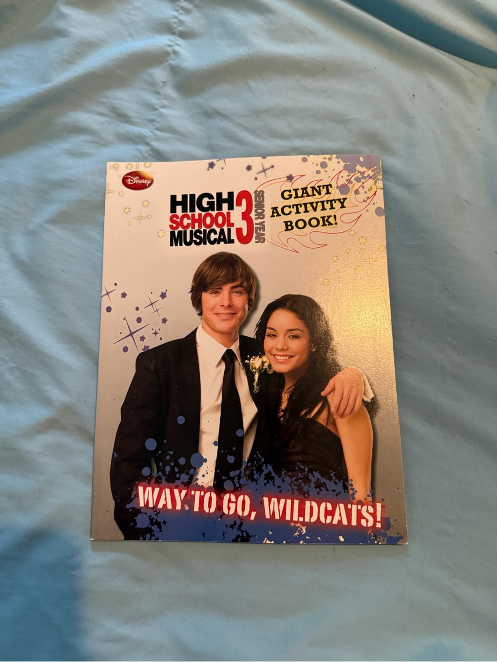 Disney High School Musical 3 Activity Book - Black, White, Blue